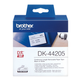 Brother Continuous Removable Paper Roll 62mm x 30m - DK44205